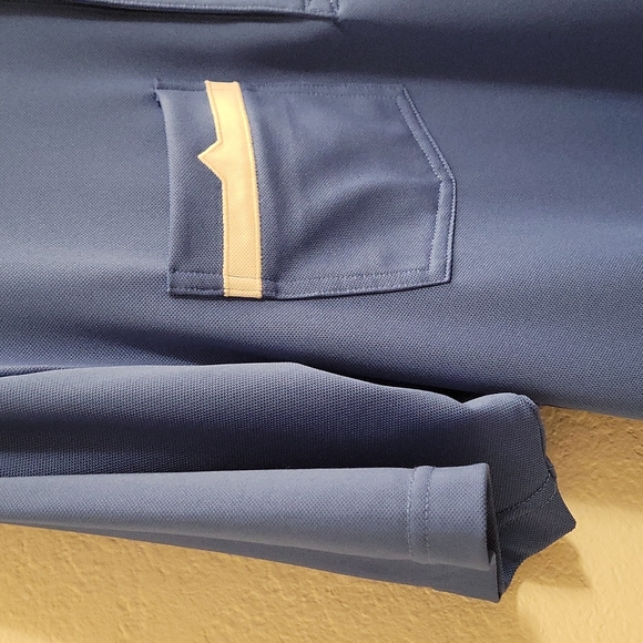 Travis Mathew Golf Polo - Royal Blue - Small - Picture 6 of 14